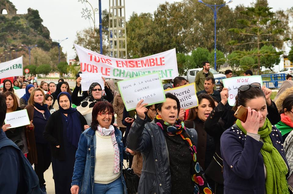 Marche des femmes à Aokas le vendredi 08 mars 2019 1693