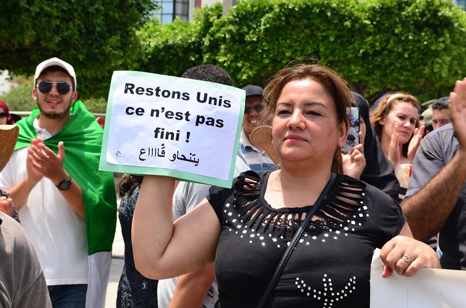 Bejaia: Mardi, 02 Juillet 2019. Dix-neuvième marche de la communauté universitaire pour dénoncer la justice aux ordres et exiger la libération de tous les détenus d'opinion. 575