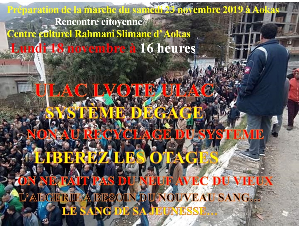 Préparation de la marche du samedi 23 novembre 2019 à Aokas Marche11