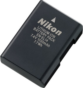 Nikon D5100 battery EN-EL14 Enel1410