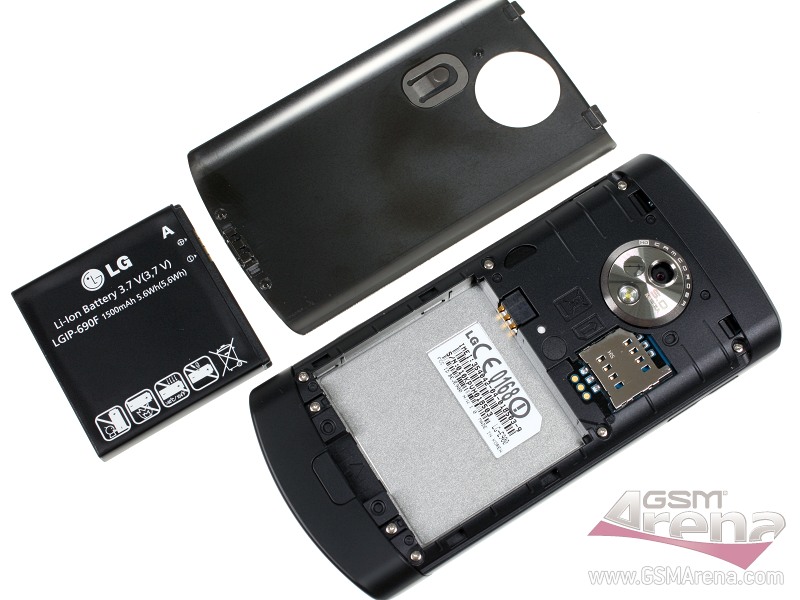 LG Optimus 7 battery LGIP-690F Gsmare10