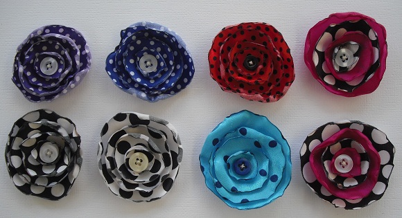 Satin Flowers!! Spotty10