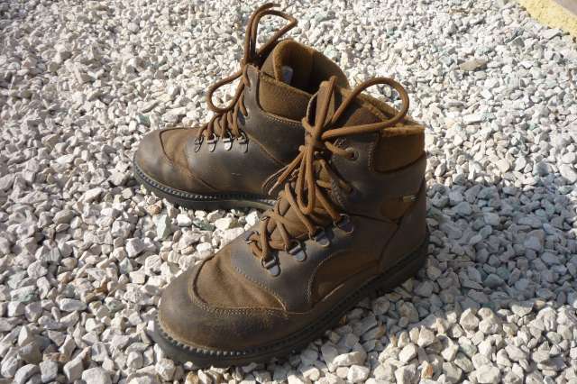 Boots lacets cuir et cordura Fouganza T.37 P1210810