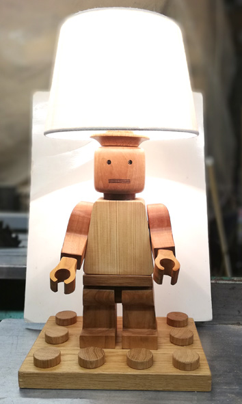 voici une lampe de chevet Lampe013