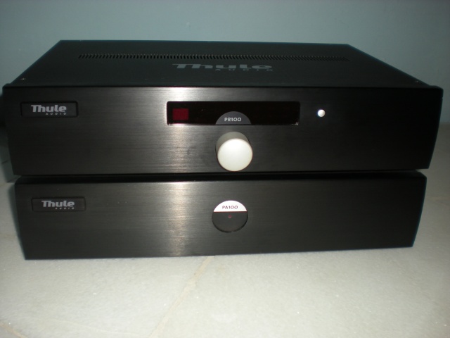 Thule Audio PR100 Pre Amp & PA100 Power Amp (Used)SOLD Dscn0810