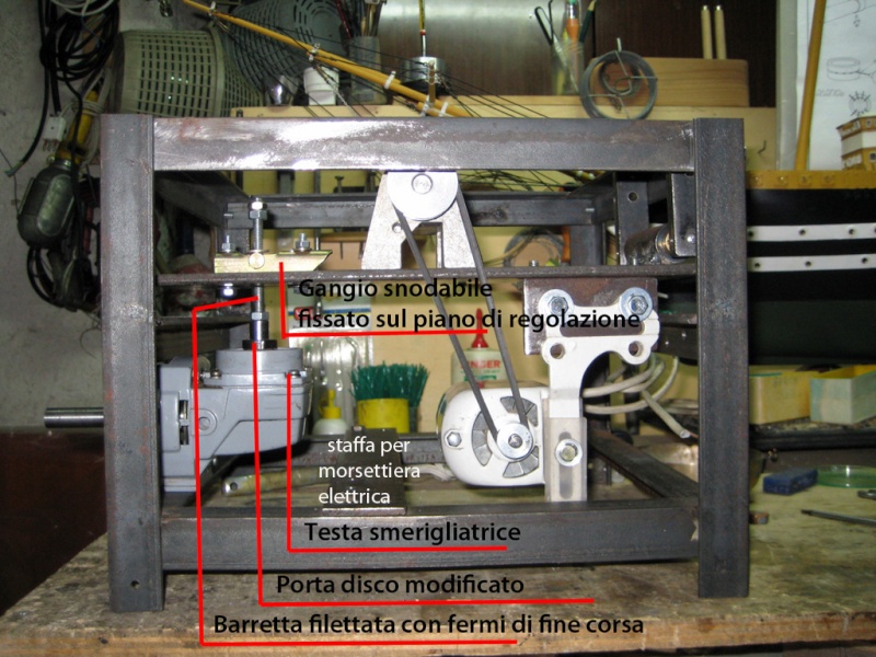 Sega circolare autocostruita con recupero materiale Vista_10