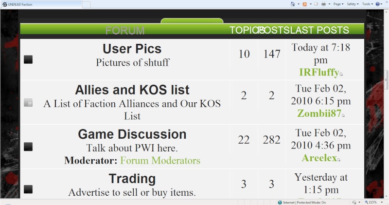 Forum Homepage Issue Screen10