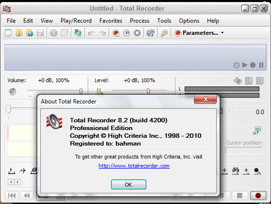 حصريا برنامج Total Recorder Professional Edition 8.2 Build 4200 للتسجيل من النت ومن اي شئ من الجهاز 310