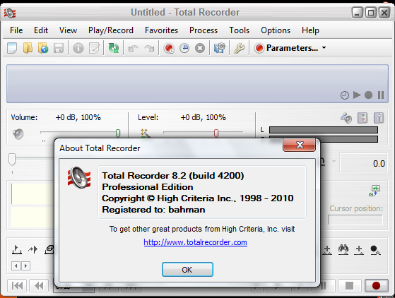 حصريا برنامج Total Recorder Professional Edition 8.2 Build 4200  للتسجيل من النت ومن اي شئ من الجهاز 310