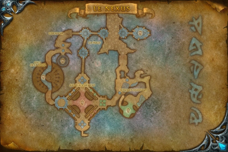 Carte de l'instance Le Nexus Blizz-46