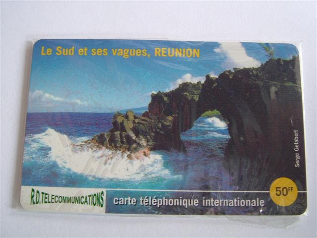 telecartes prepayées de l'ile de la Reunio Reunio12