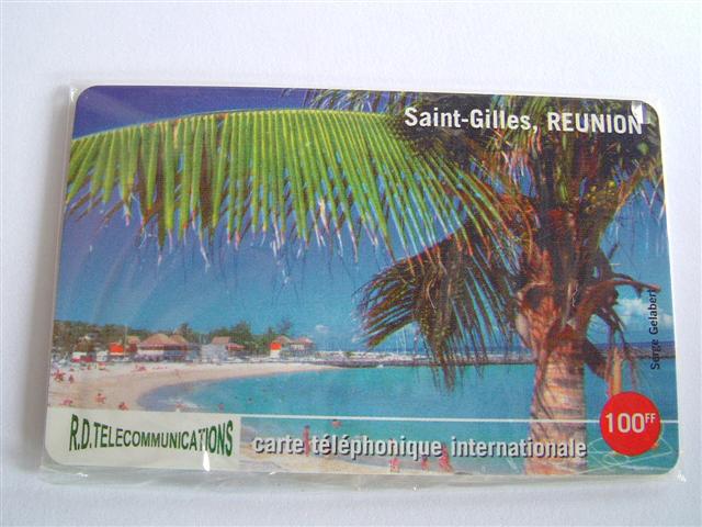 telecartes prepayées de l'ile de la Reunio Reunio19