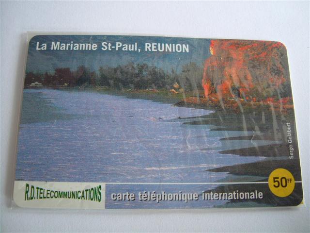 telecartes prepayées de l'ile de la Reunio Reunio22