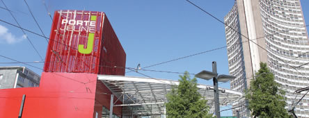 Le centre commercial de la Porte Jeune  MULHOUSE (HAUT-RHIN) Centre10