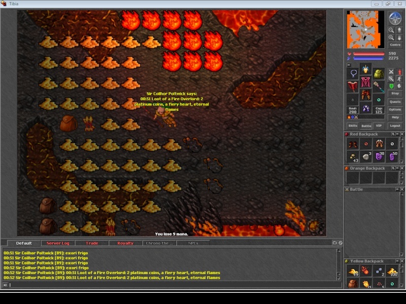 Elemental sphere sorc boss DOWN "Fire overlord" Fire_o10