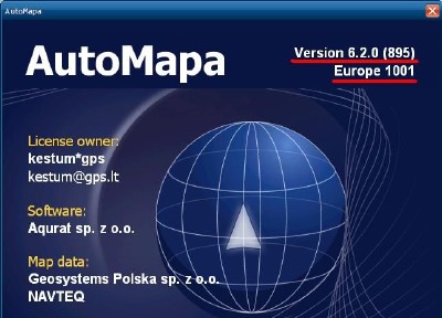 AutoMapa 6.2.0 (895) Europa. In the complete map of Russia | 1.9 GB Automa10