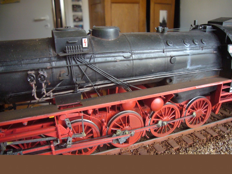 Dampflokomotive BR 52 - Trumpeter in 1/35 - Umbau P1070619