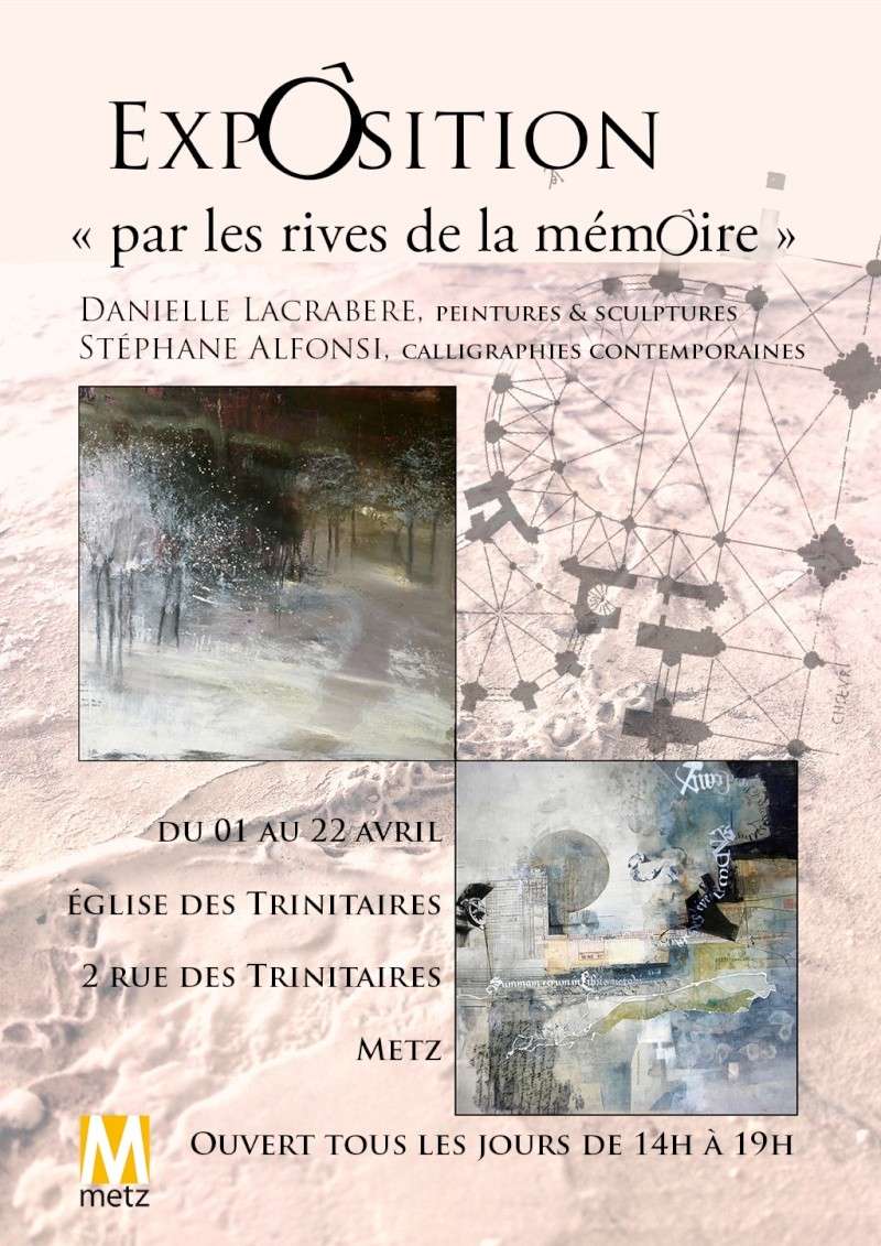 EXPOSITION A METZ : " PAR LES RIVES DE LA MEMÔIRE " Affich12