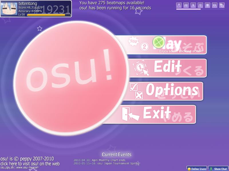 Osu! เกมสำหรับคนชอบใช้เมาส์ (จิ้มลาก) Osu10