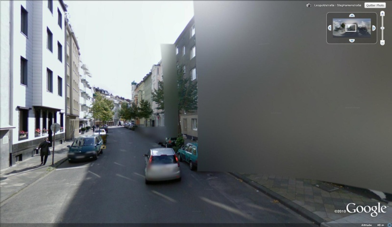 STREET VIEEW : floutage en  Allemagne Dussel10