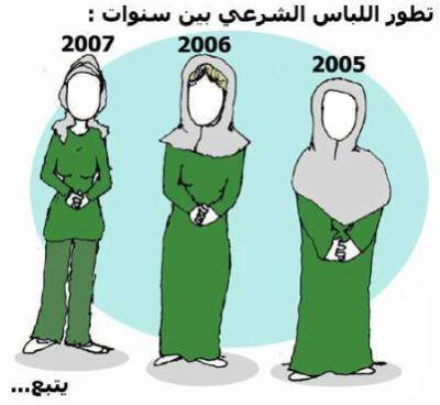 Le hijeb des temps moderne ou Le voile fashion 10650810