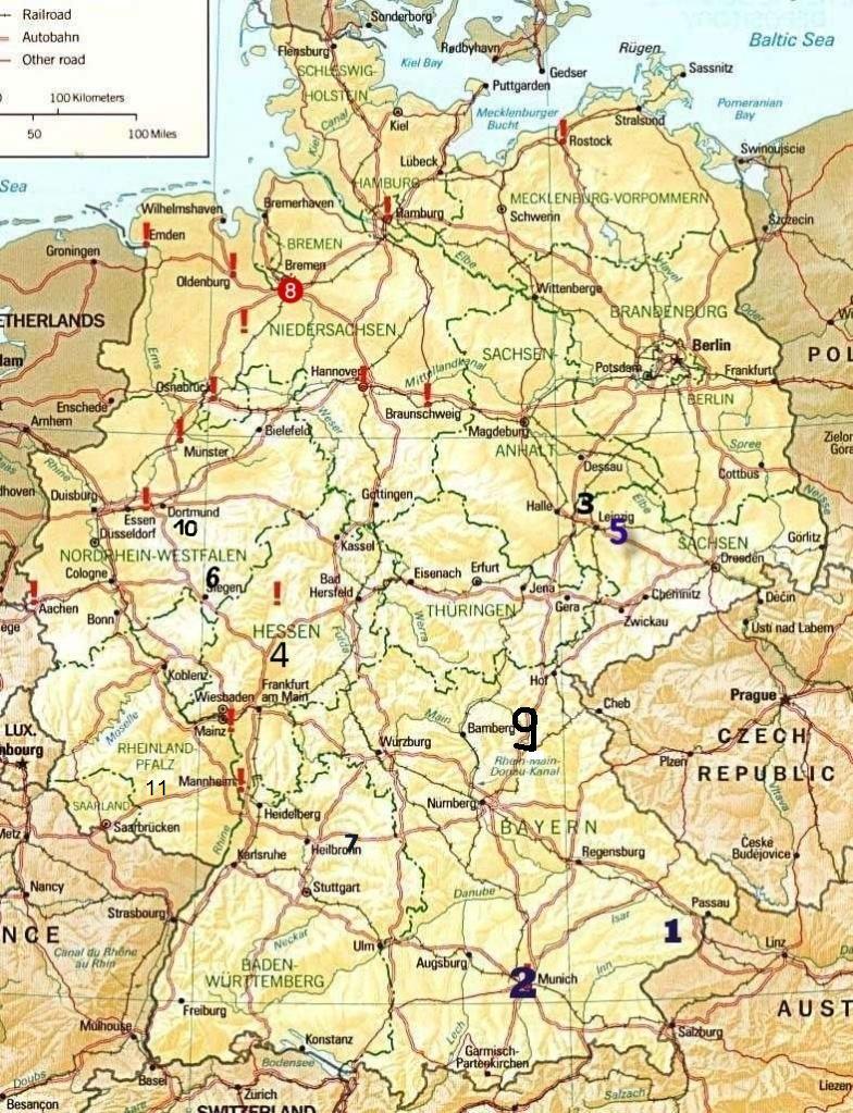 Deutschlandkarte - Forentreff Karte11