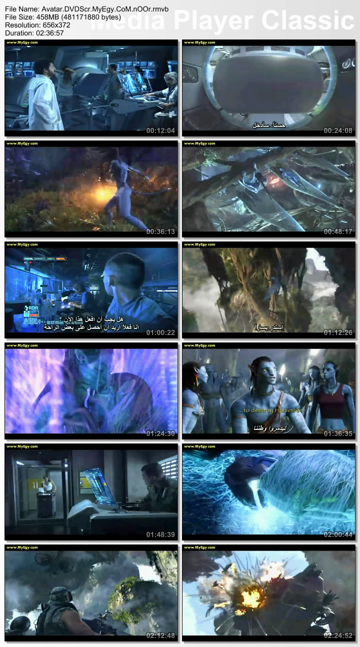 النسخه DVDScr لمتصدر البوكس اوفيس AVATAR 2009 مترجم على اكثر من سيرفر 77267510