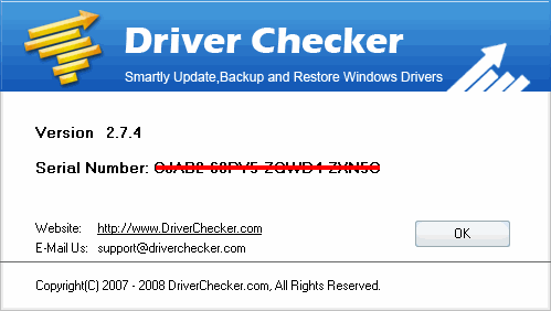 Driver Checker v2.7.4 Datecode 2010-01-07 لتحديث تعريفات الكمبيوتر- آخر اصدار Regist10