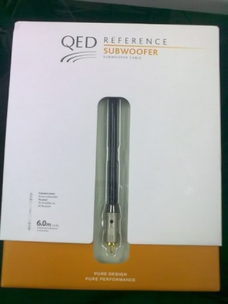 QED Reference Subwoofer cable 3m [SOLD]  21102011