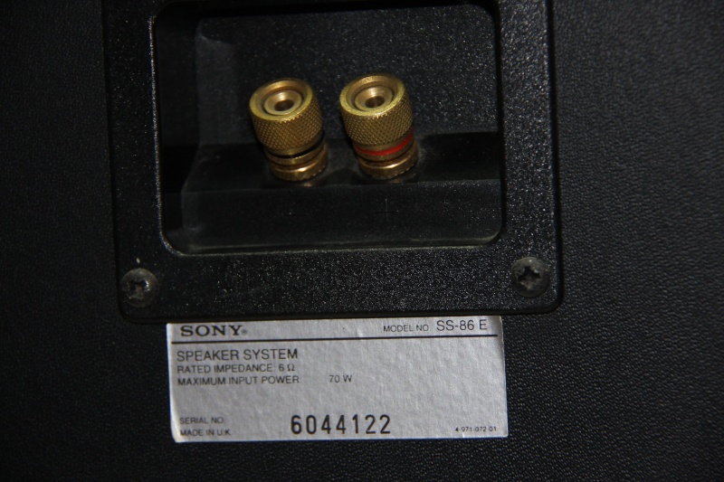 Sony speaker SS-86E (SOLD) Sonsp411