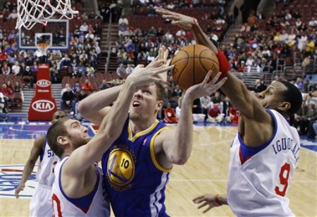 76ers 125, Warriors 117; Iguodala logra triple doble I7c3e310