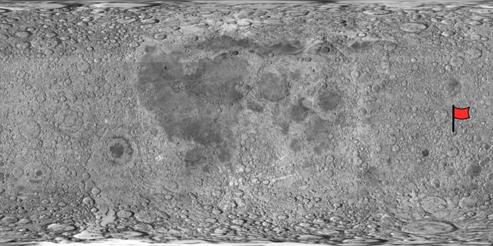 Chaplygin Crater - Lunar Far Side Geo10