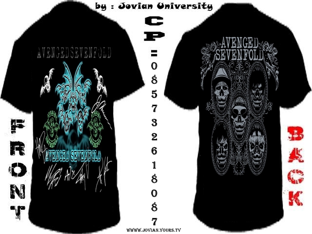Avenged Sevenfold Lamongan Merchandise Special Edition JU 014 30496711