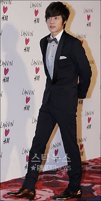 Kim Hyun Joong at Lanvin  210