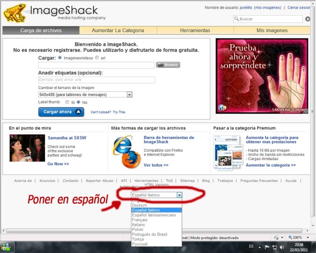 TUTORIAL DE COMO SUBIR FOTOS AL FORO 111