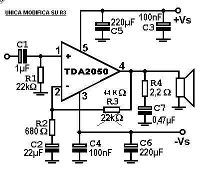 Ampli con TDA 2050 "Il Nano" Schema12