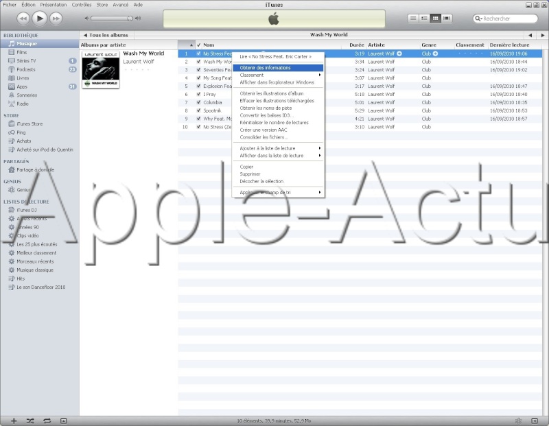 [TUTO] Créer une sonnerie depuis iTunes 210