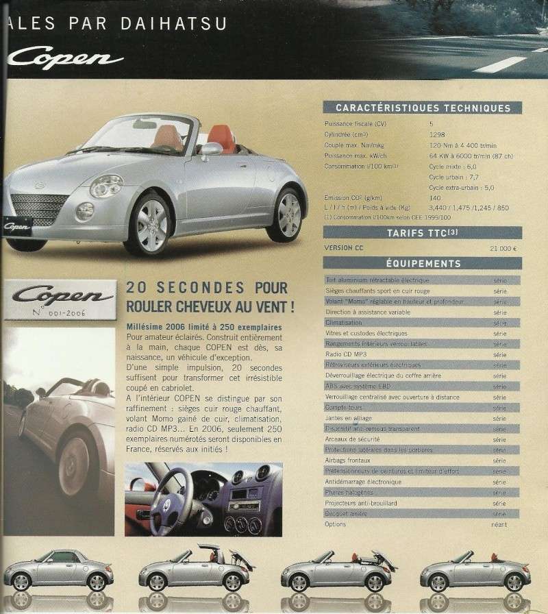 Documentation commerciale Copen (1.3l) 2006-2013 Scan1111