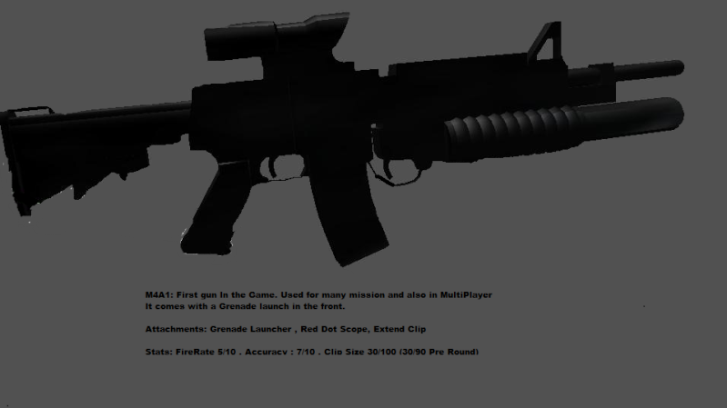 New Weapon W/Picture M4a1_p12