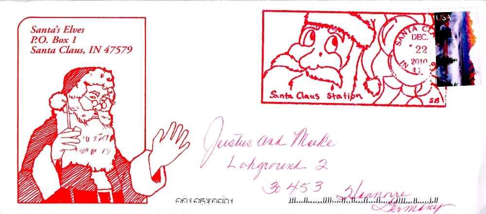 Weihnachtsmärkte im Sonderstempel Usa_2010