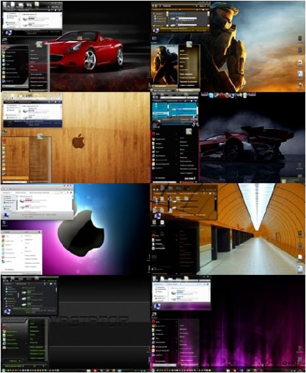 10 ثيمان جديدة لويدوز 7  /// 10New Creative Themes for Windows 7 2110