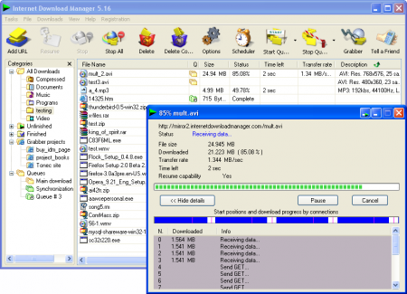 إصدار جديد من برنامج التحميل الشهير + الطبعة المحمولة   Internet Download Manager 6.05 Build 3 Final Be186410