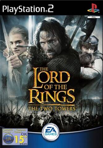 لعبة المبارزة Lord Of The Rings The Two Towers Ps2