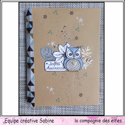 Cartes créatives Décembre 2019. Sabine87