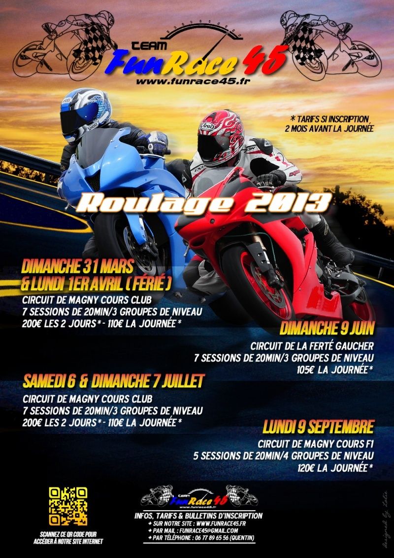 Magny-Cours Club - WE 31 Mars / 1er Avril - 200€ - FunRace45 Affich10