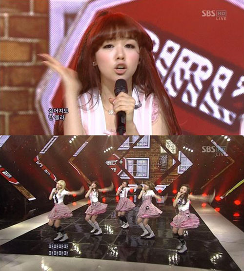 GIRL´S DAY COMEBACK STAGE MUSIC BANK 20110312