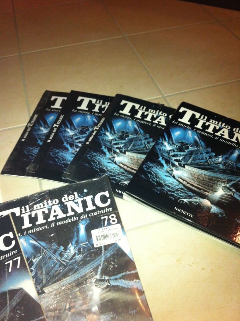 titanic  -scr - Vendo fascicoli hachette titanic 2000 Img_0013