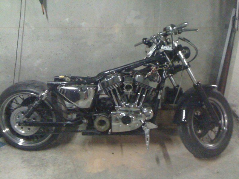 Customisation d'un Sportster XLH1200 à la roots... Iphone13