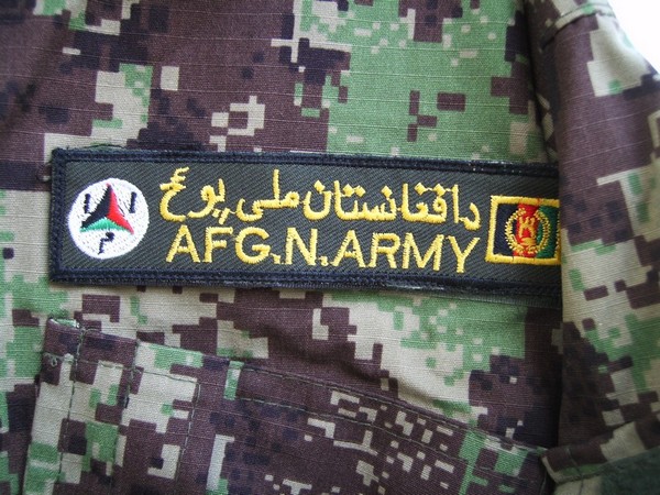 My first Afghan 201st Corps patched Uniform Ana02110