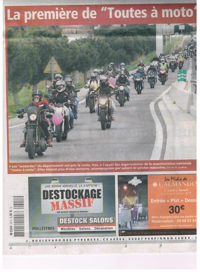 Le 10 Mars 2013 - Toutes à Moto !!!! 42646610